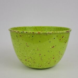 Zak Designs Confetti Melamime Mixing Bowl Green 1.75qt